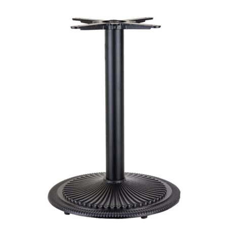 Mesa ARNO, negra, base de 72 cms y tapa de 60x60 cms. Color a elegir, Tableros de 60x60 cms: WER-UNIART, NEGRO 3190