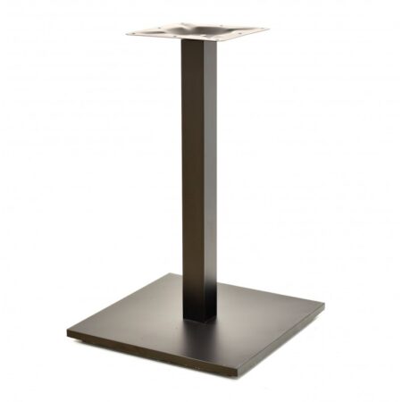 Mesa BEVERLY, base de 72 cms y tapa de 80 cms. Color a elegir, Tableros de 80 cms: WER-FANTASY, MÁLAGA 5766, Base BEVERLY, altura 72 cms: Negra
