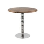 Mesa KARNAK, acero inox., tapa de 60 cms. Color a elegir, Tableros de 60 cms: WERZALIT SM - EX WORKS 122