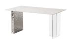 mesa-veneto-acero-inoxidable-acrilico-tapa-de-ceramica-160-x-90-cms