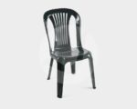 Silla LAGO, monoblock, apilable, verde