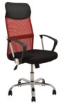 sillon-de-oficina-gino-h-malla-roja-y-tejido-mesh-negro