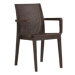 sillon-glady-apilable-polipropileno-marron-chocolate