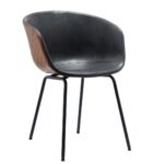 sillon-missouri-metal-similpiel-cuero-marron-y-negro