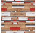 Tablero de mesa Werzalit SM, KBANA RED 271, 70 x 70 cms*