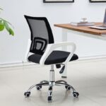 sillon-de-oficina-fiss-new-brazos-blanco-gas-basculante-estructura-y-malla-negro