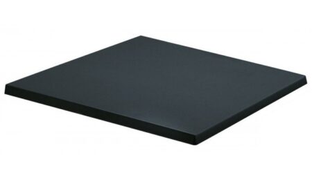 Tablero de mesa WER-UNIART, Negro 3190, 80x80 cms