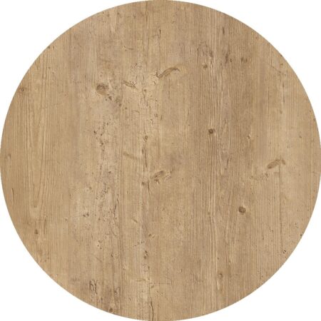 Tablero de mesa WER-WOODART, Avalon Pine 4729, 70 cms de diámetro