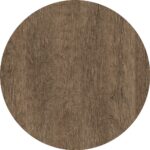 Tablero de mesa WER-WOODART, Roble R.Oscuro 4510, 70 cms de diámetro
