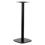 Base de mesa MAUTES 110, alta, negra, base de 45 x 45 cms, altura 110 cms