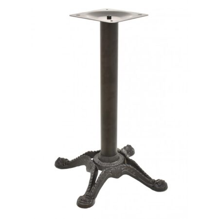 Mesa RODANO, negra, base de 75 cms y tapa de 60 cms. Color a elegir, Tableros de 60 cms: BILAMINADO VINTAGE HD7348