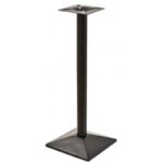 mesa-soho-alta-negra-base-de-110-cms-y-tapa-de-70×70-cms-color-a-elegir