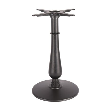 Mesa TÁMESIS, negra, base de 72 cms y tapa de 70x70 cms. Color a elegir, Tableros de 70x70 cms: SMARTLINE - DESIGNLINE 9032