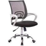 sillon-de-oficina-fiss-new-brazos-blanco-basculante-estructura-y-malla-negro