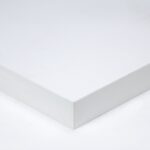 Tablero de melamina 30 mm, BLANCO ELE, 80 x 80 cms