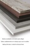 Tablero de melamina 30 mm, NEGRO 10, 80 x 80 cms