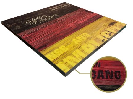 Tablero de mesa HD7348, vintage, 60 x 60 cms